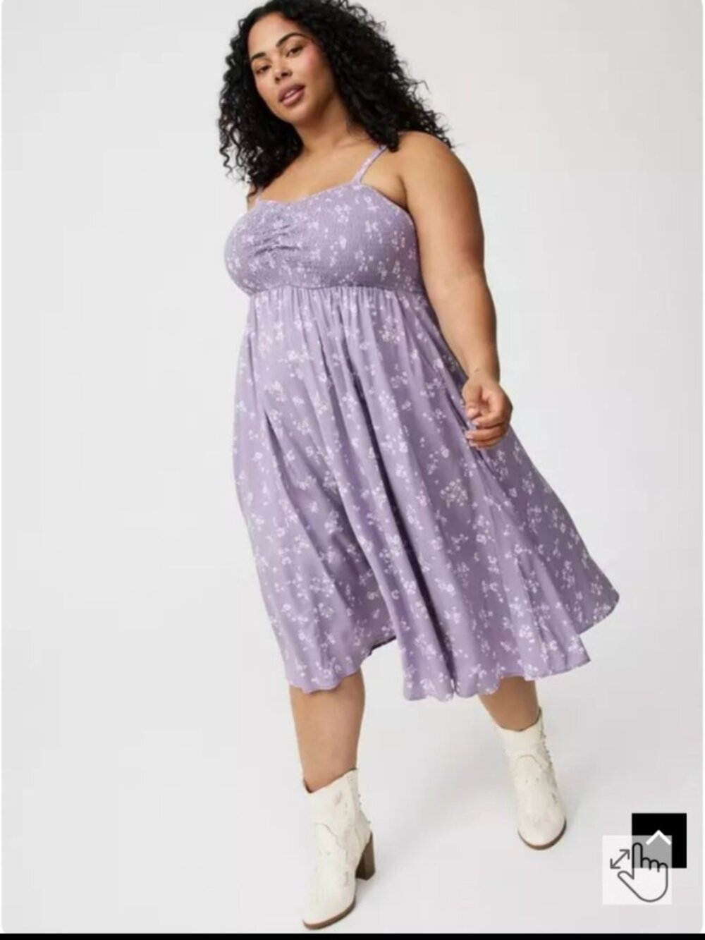 TORRID Lavender Summer Dress